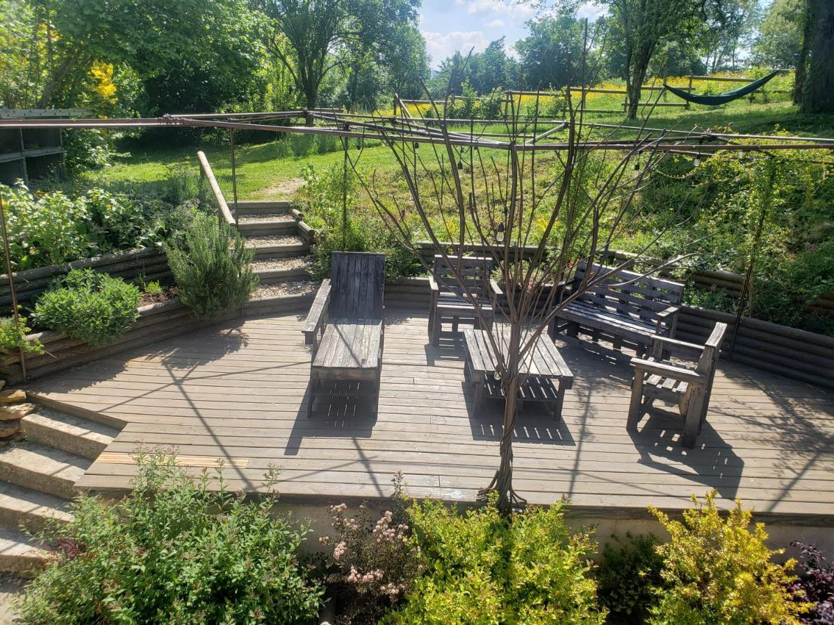Bed and Breakfast Fenetre Sur Loire Iguerande Esterno foto